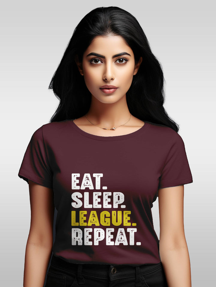 Women's Eat Sleep League Repeat