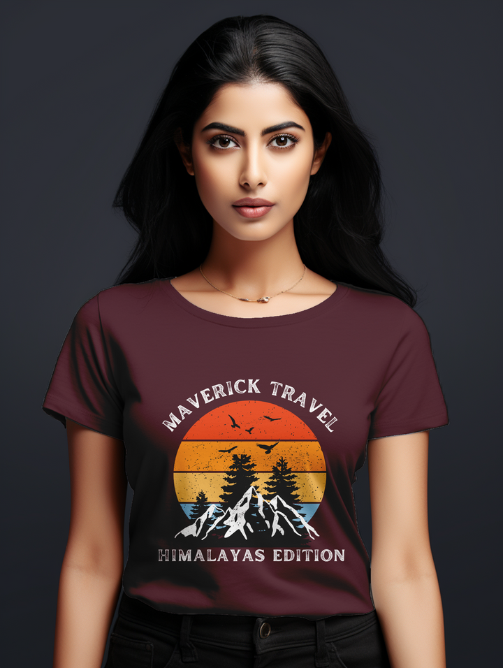 Women's Maverick Travel Himalayan Edition tee