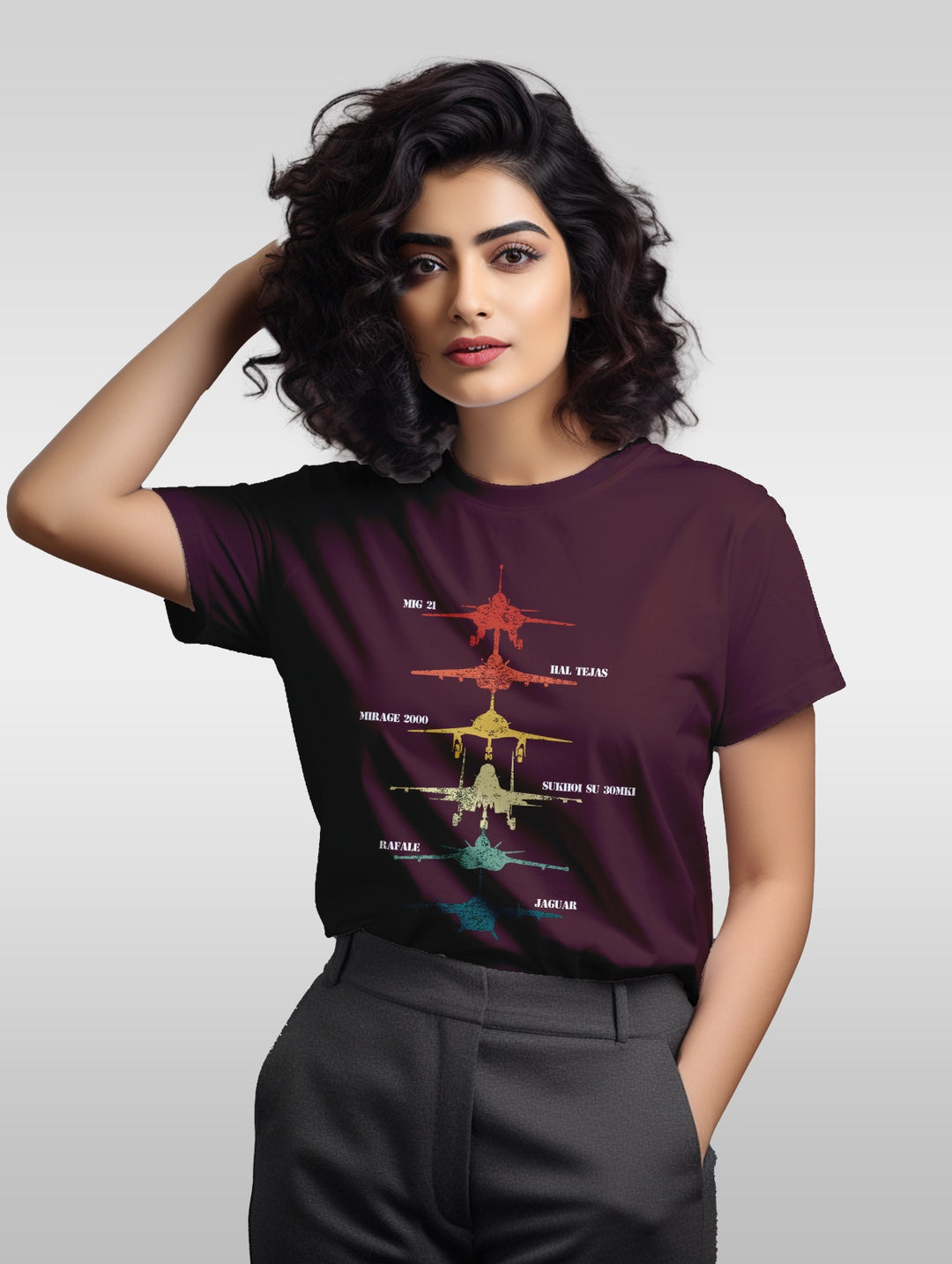 Women's Contrails of Glory tee