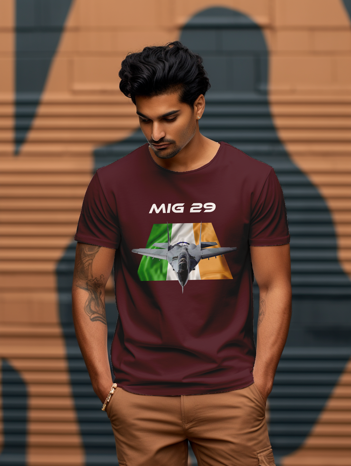 Men's MIG 29 Fighter Jet tee