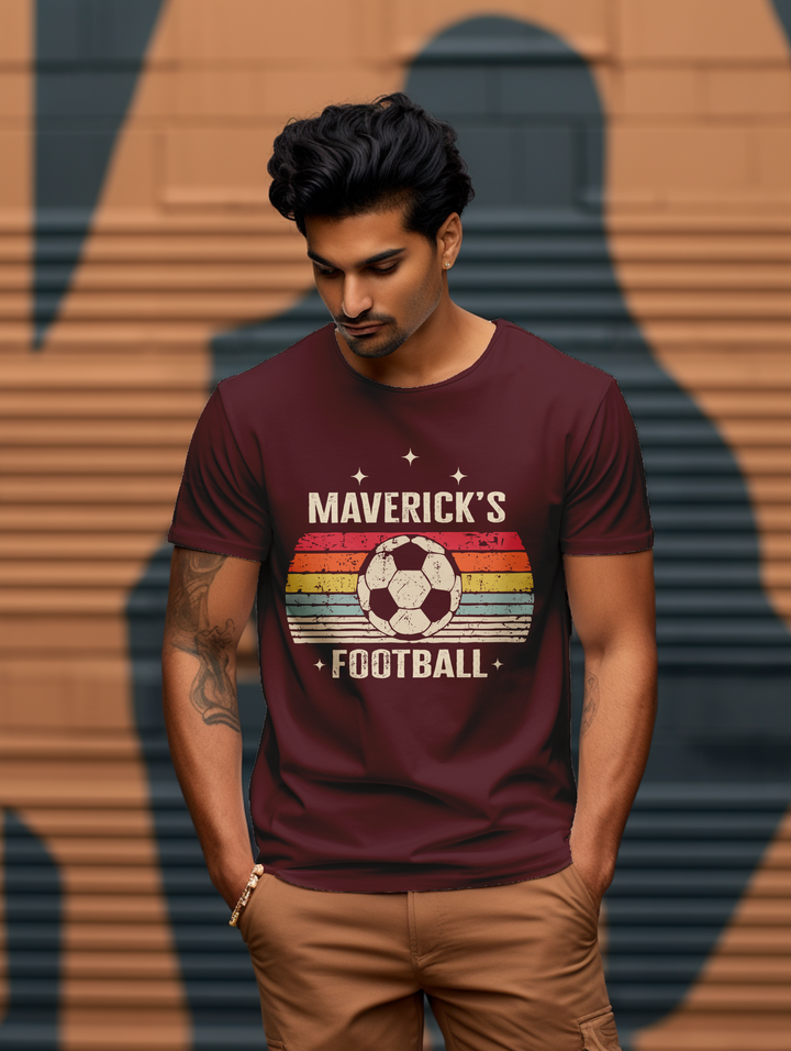 Men's Maverick's Football tee