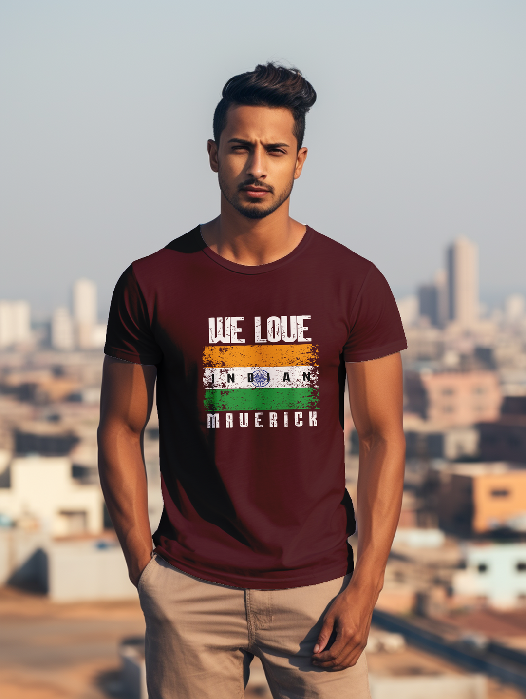 Men's We love Indian Maverick tee