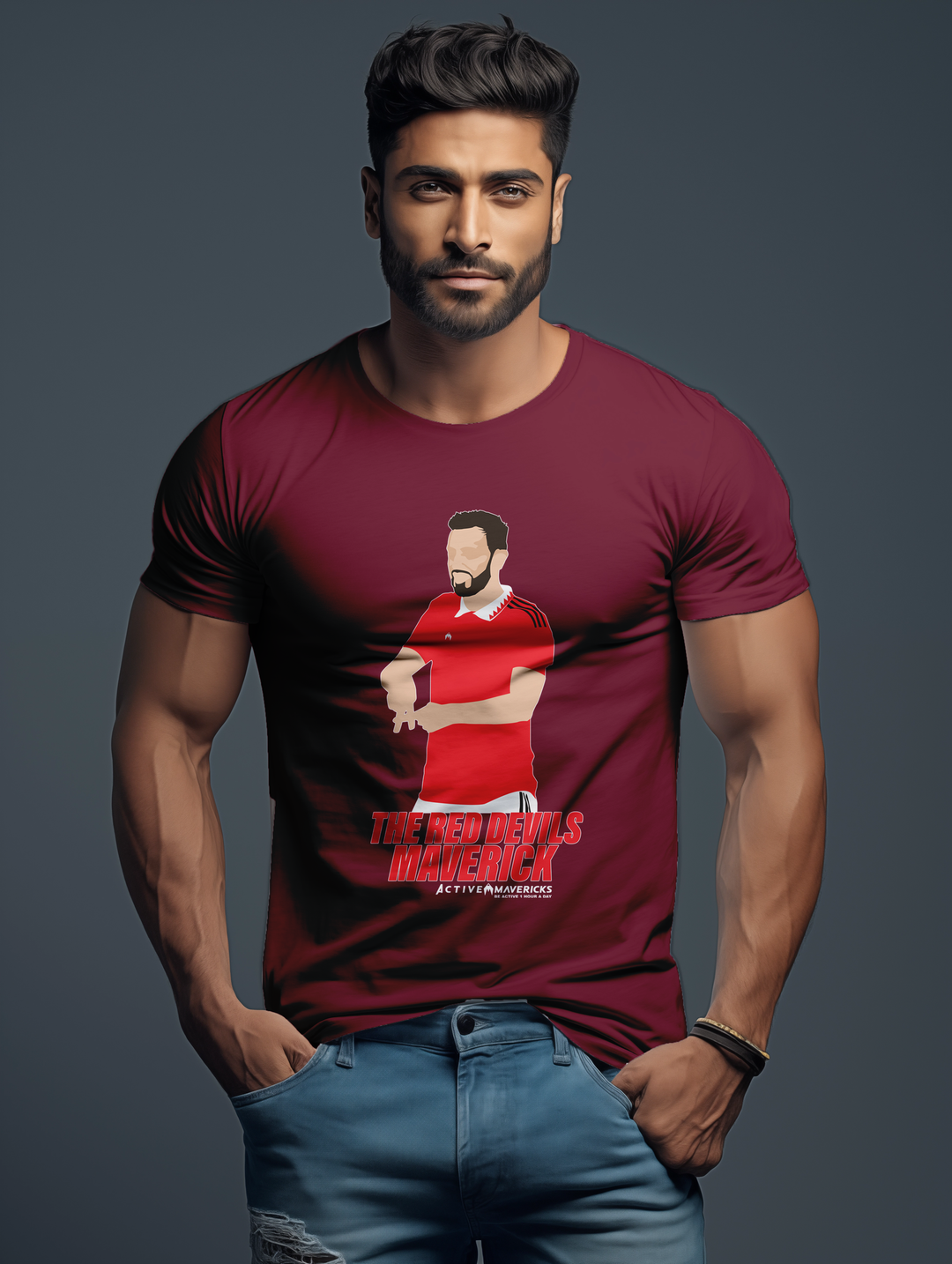 Men's The Red Devil's Maverick tee