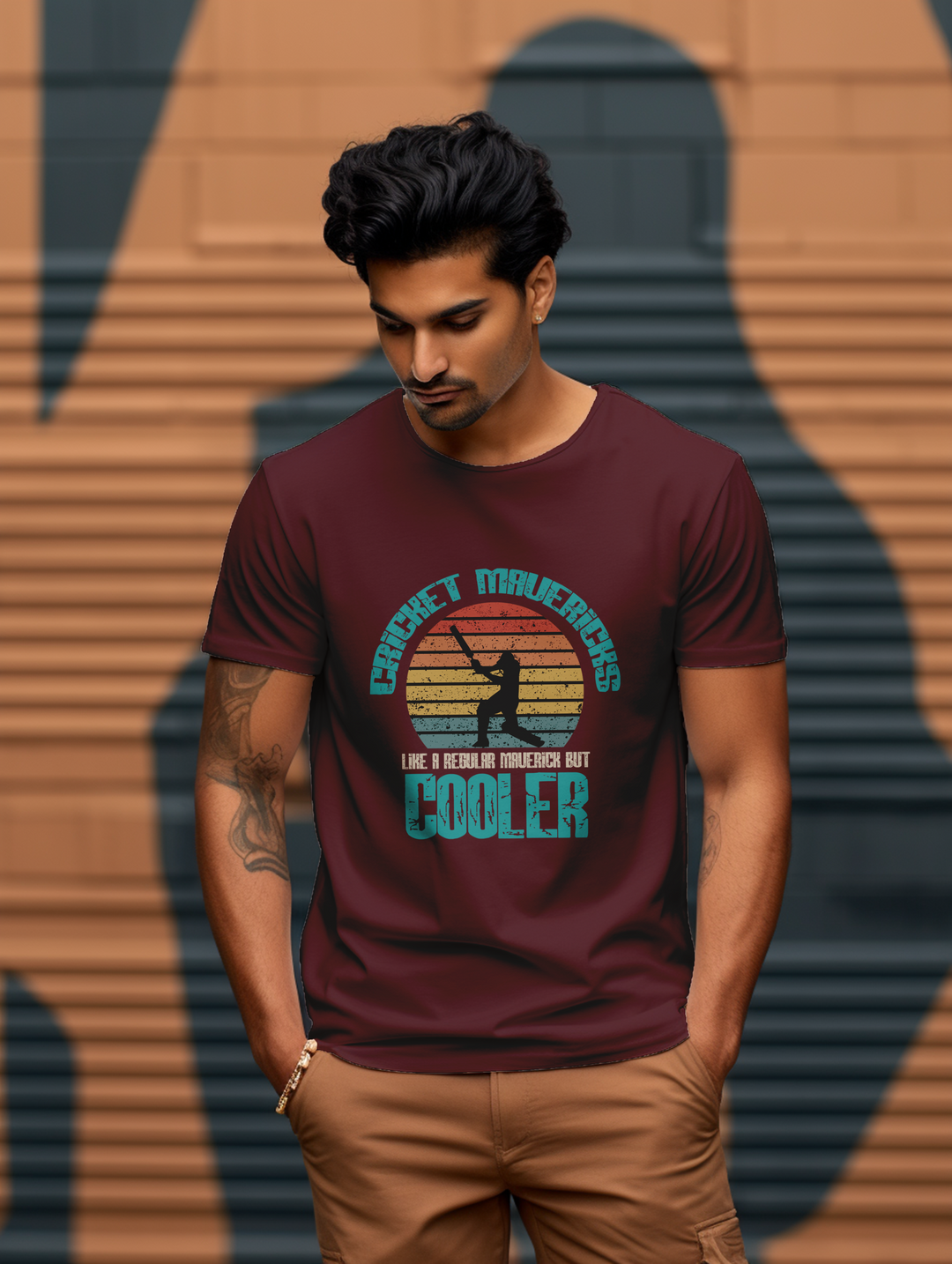 Men's Cricket Maverick tee