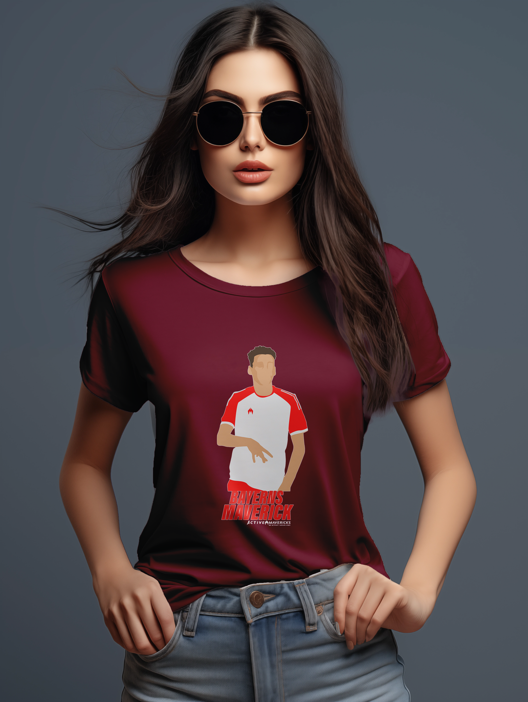 Women's Bayern's attacking midfielder tee