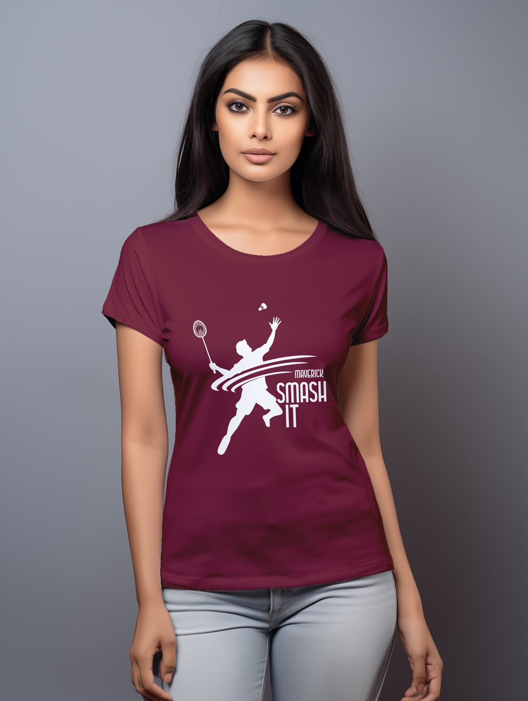 Women's Maverick Smash It tee