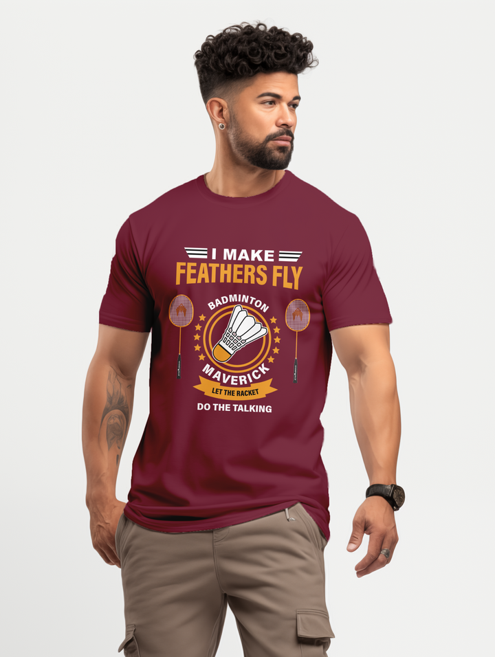 Men's I Make Feathers Fly tee