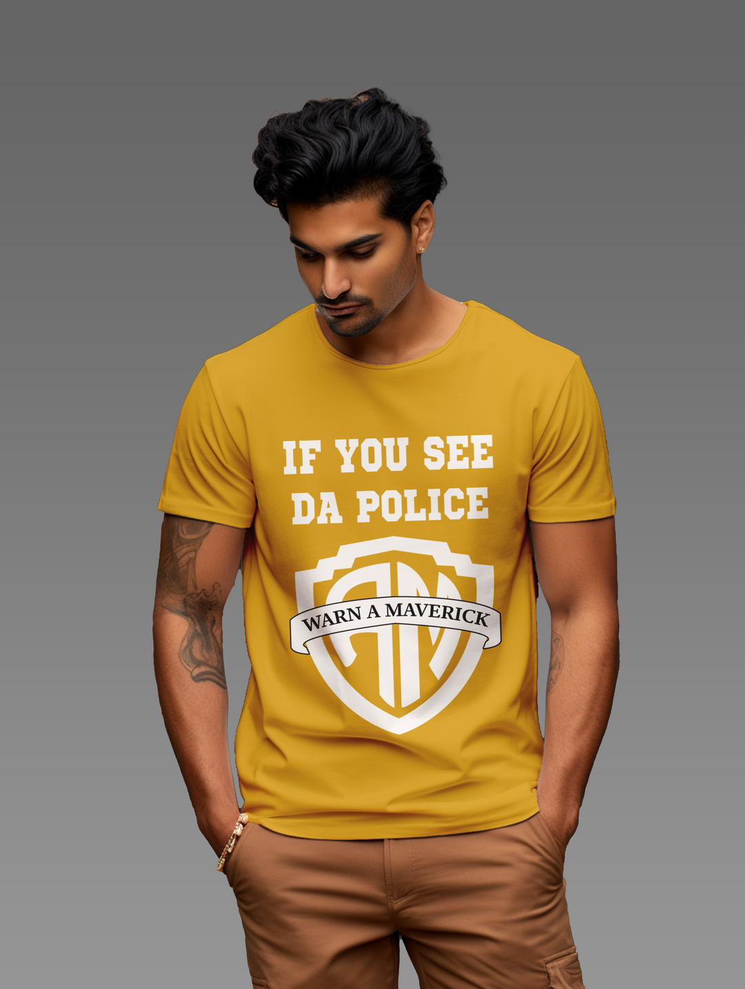 Men's If You see da police