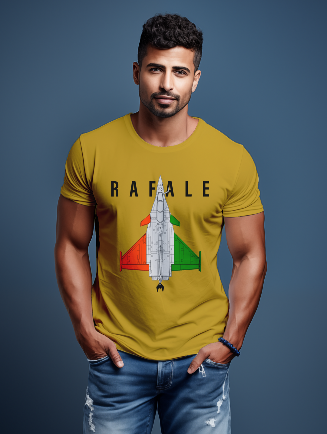 Mens Flight of the Rafale – India’s Pride tee