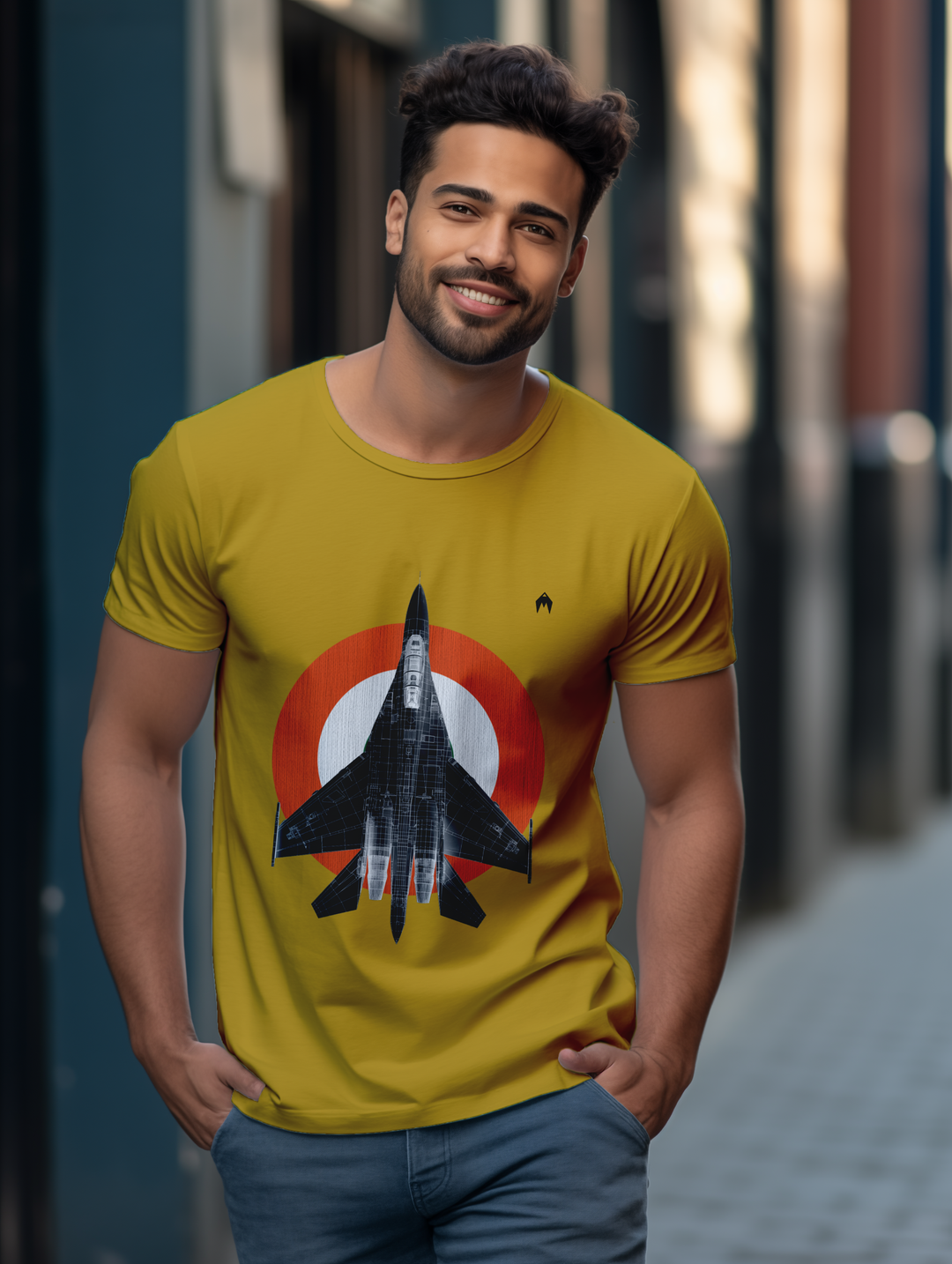 Mens  Sukhoi’s Supremacy – The IAF’s Formidable Falcon tee