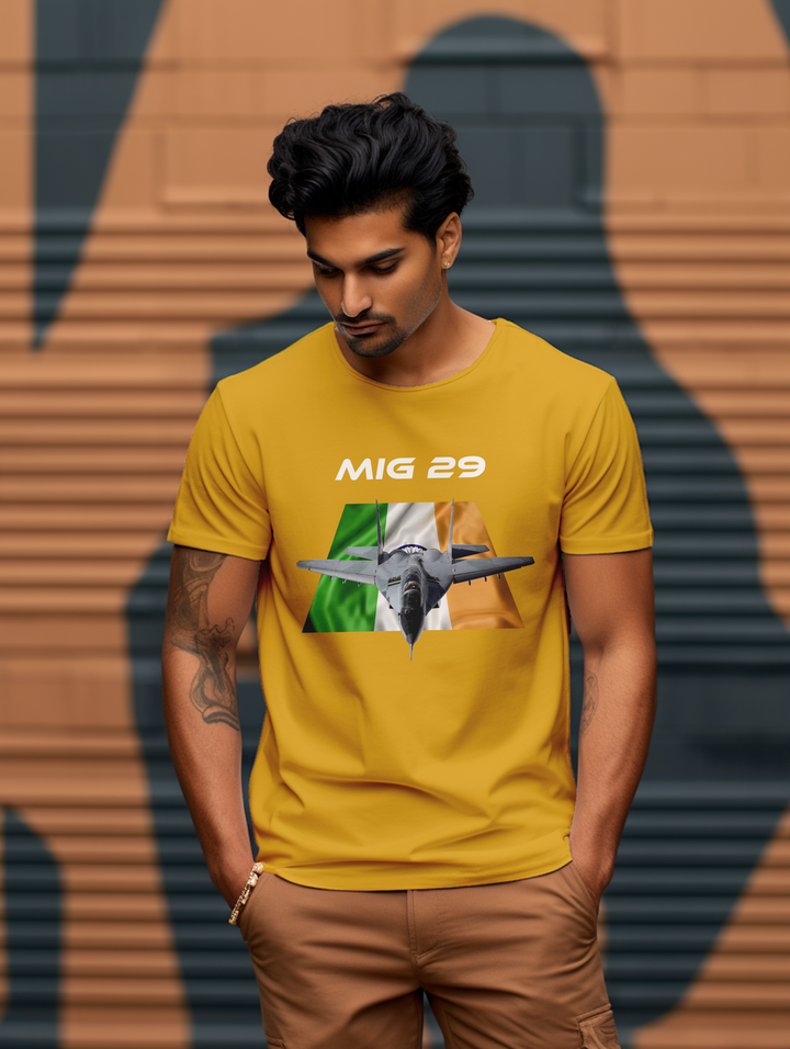 Men's MIG 29 Fighter Jet tee