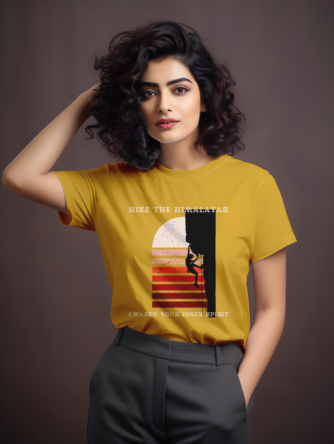 Women's Hike the Himalayas tee