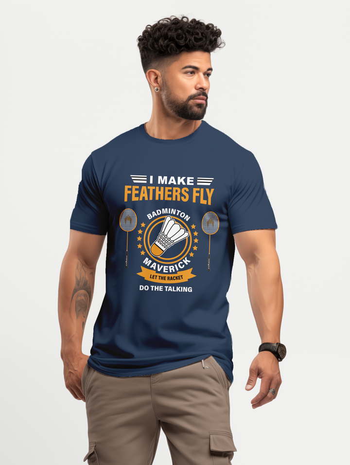 Men's I Make Feathers Fly tee