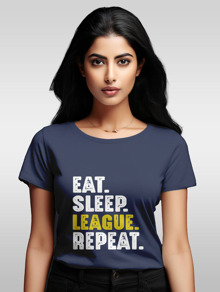 Women's Eat Sleep League Repeat