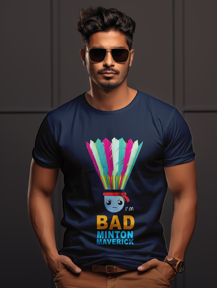 Men's I'm Badminton Maverick tee