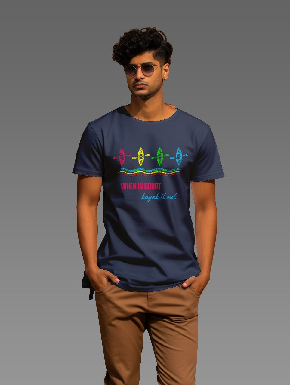 Men's Kayak it Out tee