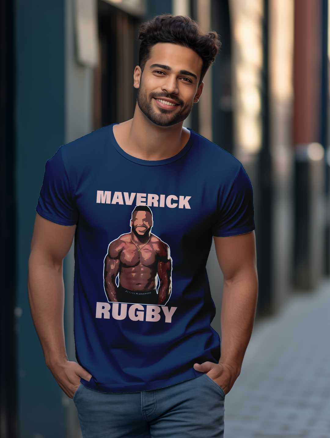 Mens Maverick Rugby tee