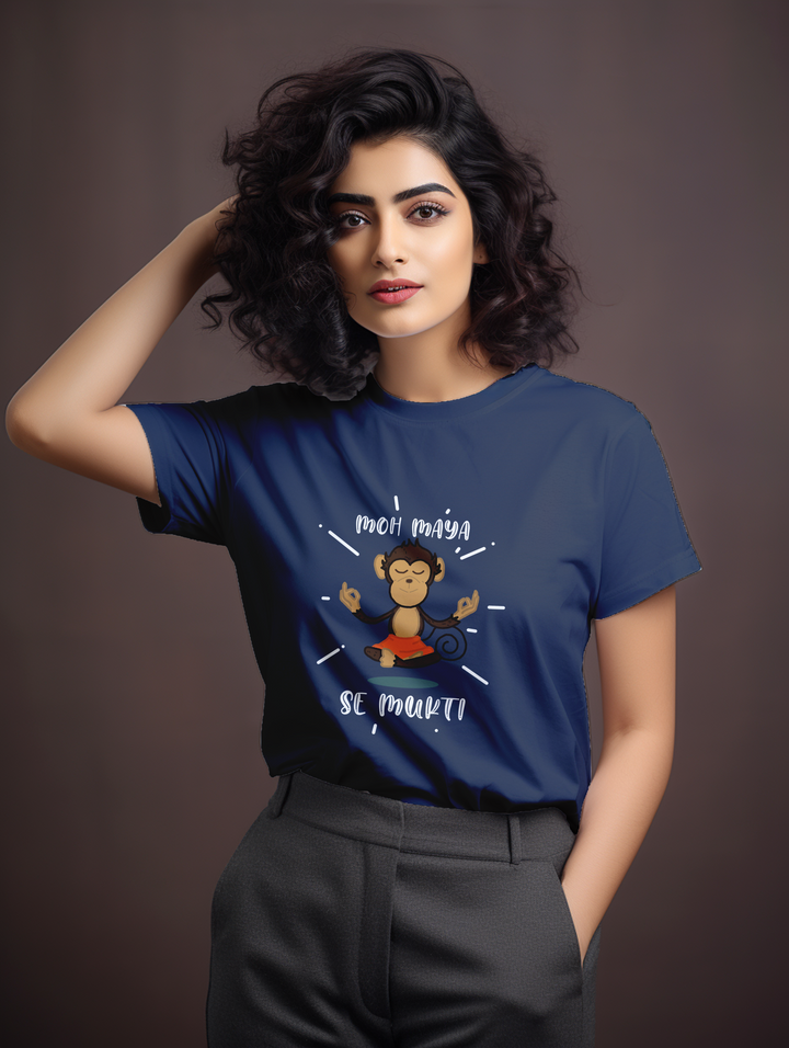 Women's  Moh maya se mukti tee