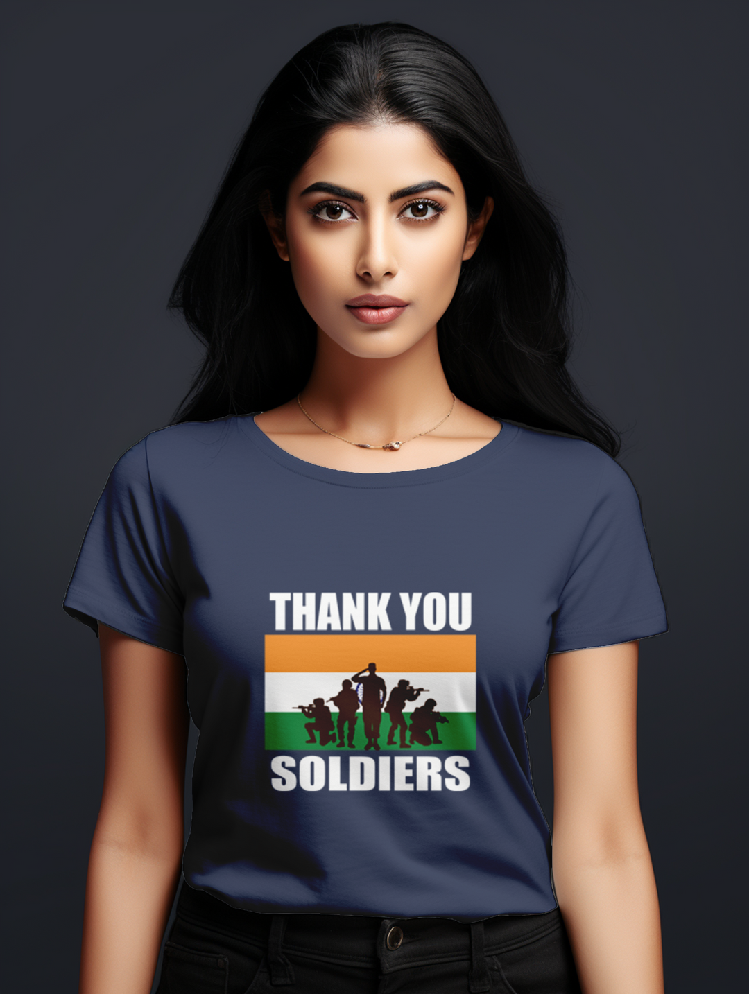 Women's Thank You Soldiers tee