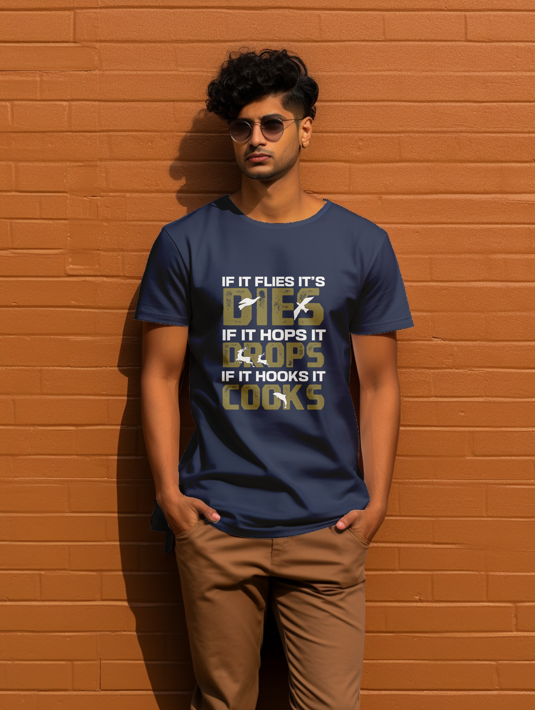 Men's Wildlife Wordplay  Tee