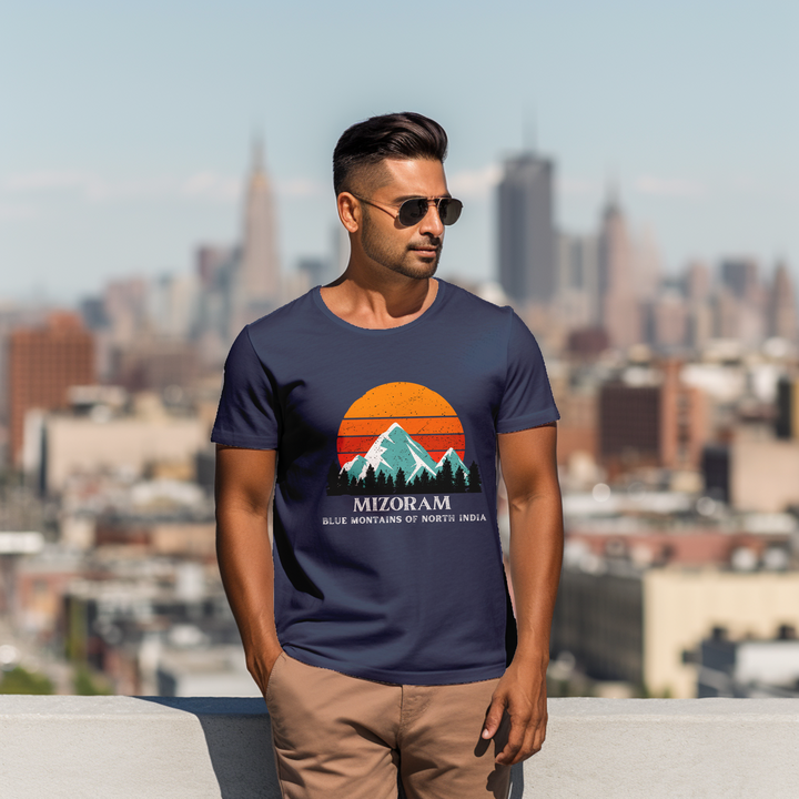 Men's Mizoram Blue Mountains tee