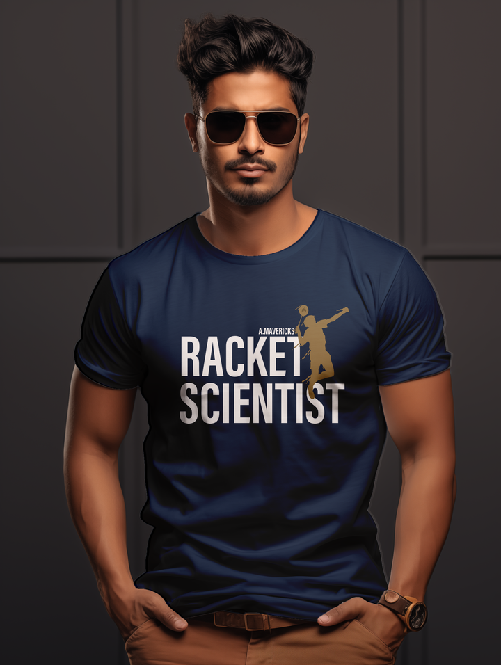 Men's Racket Scientist tee