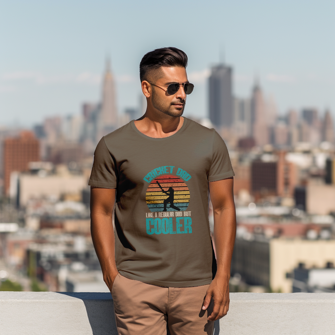 Men's Cricket Dad tee