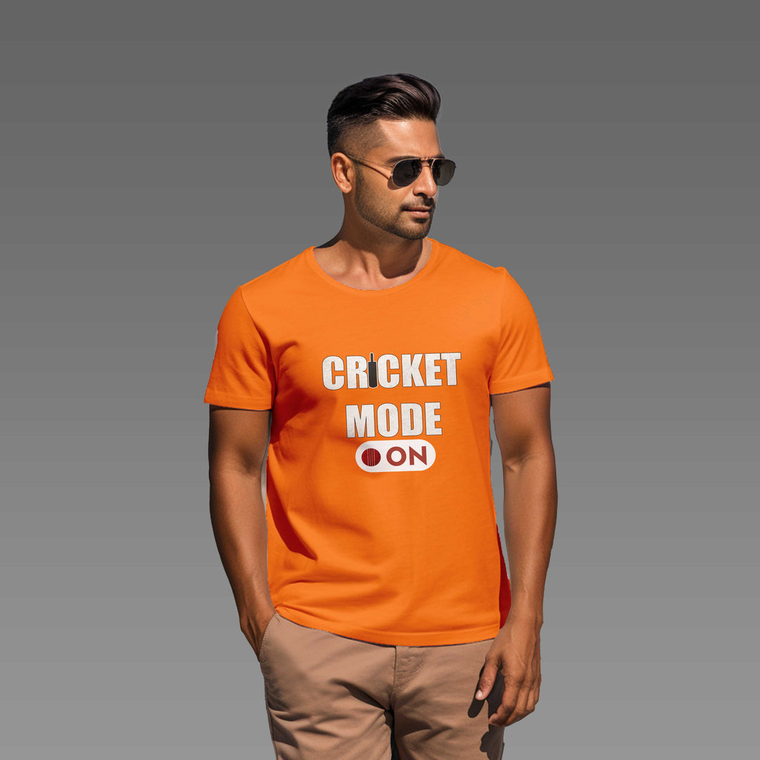 Men's Cricket Mode On tee