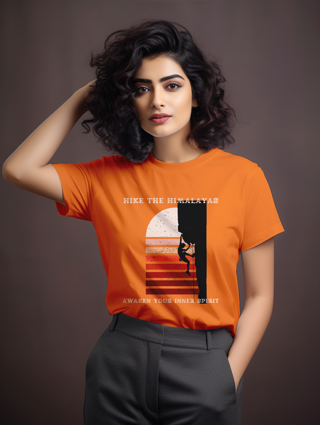 Women's Hike the Himalayas tee