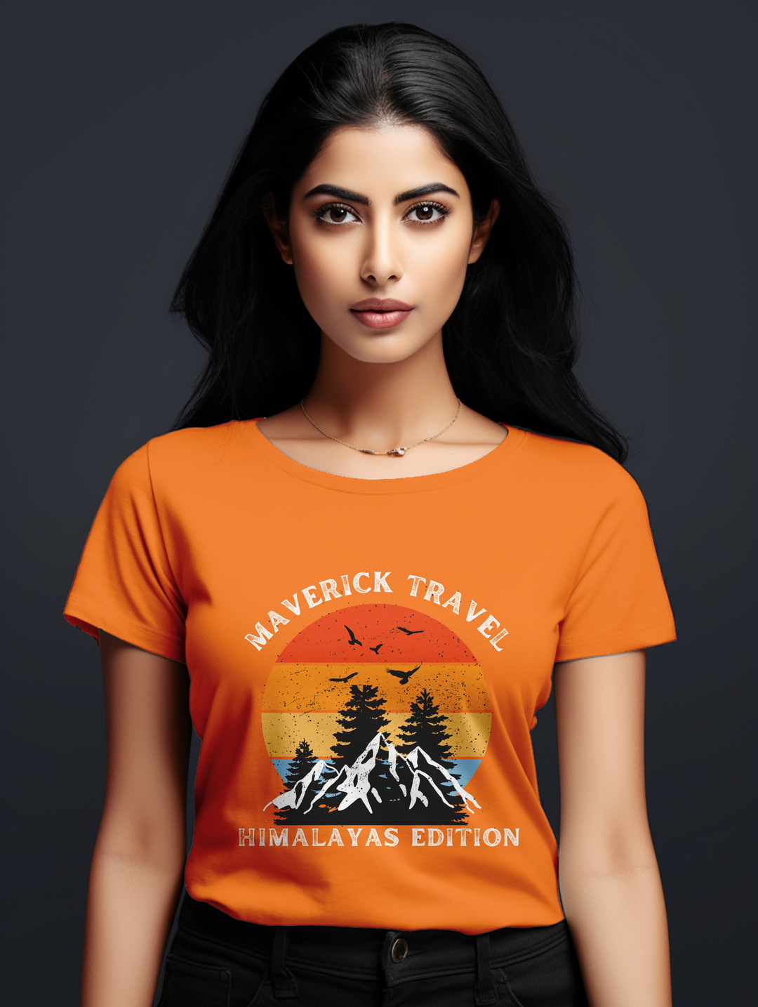 Women's Maverick Travel Himalayan Edition tee