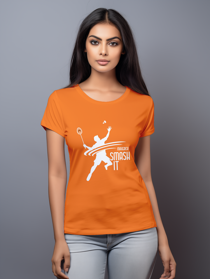 Women's Maverick Smash It tee