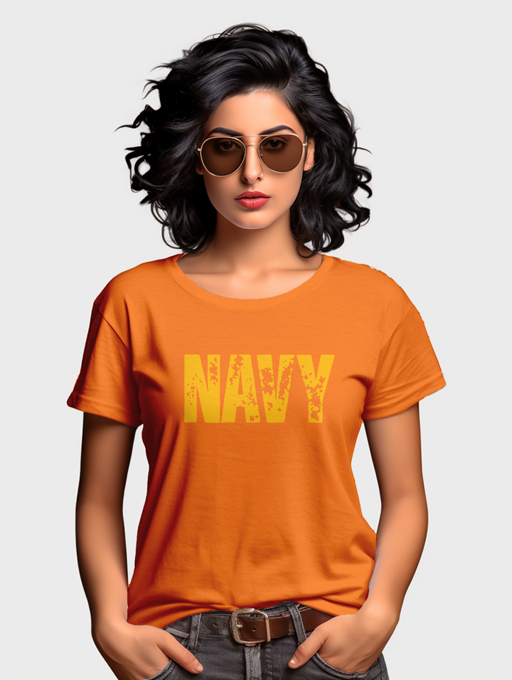 Women's Navy tee