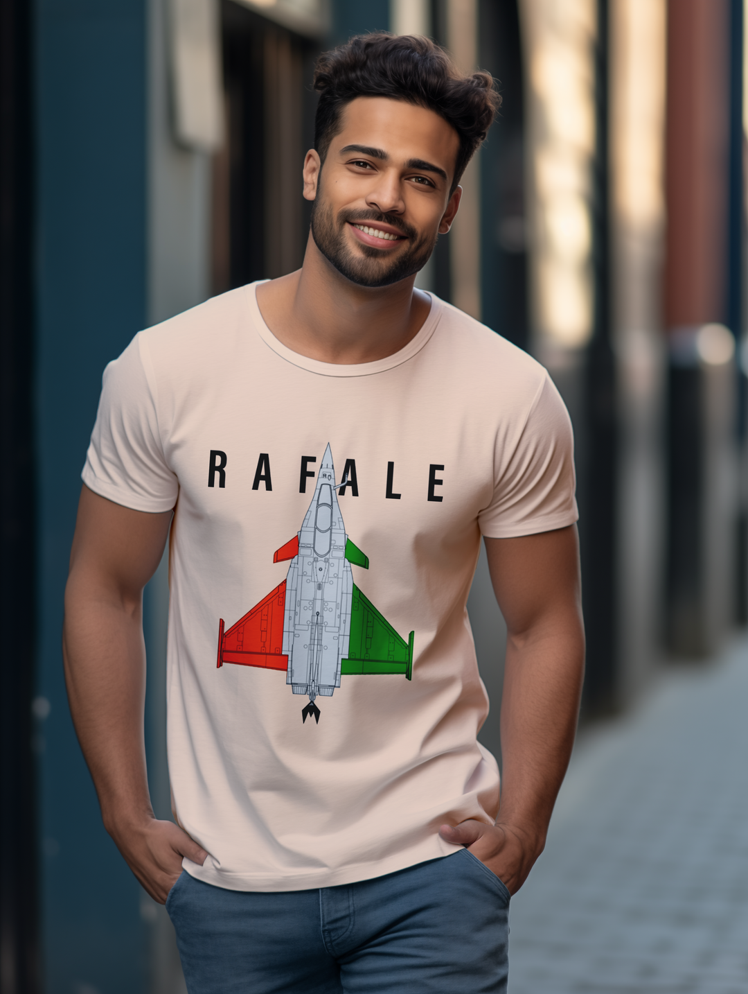 Mens Flight of the Rafale – India’s Pride tee
