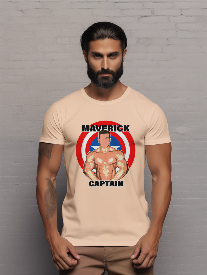 Mens Maverick Captain tee