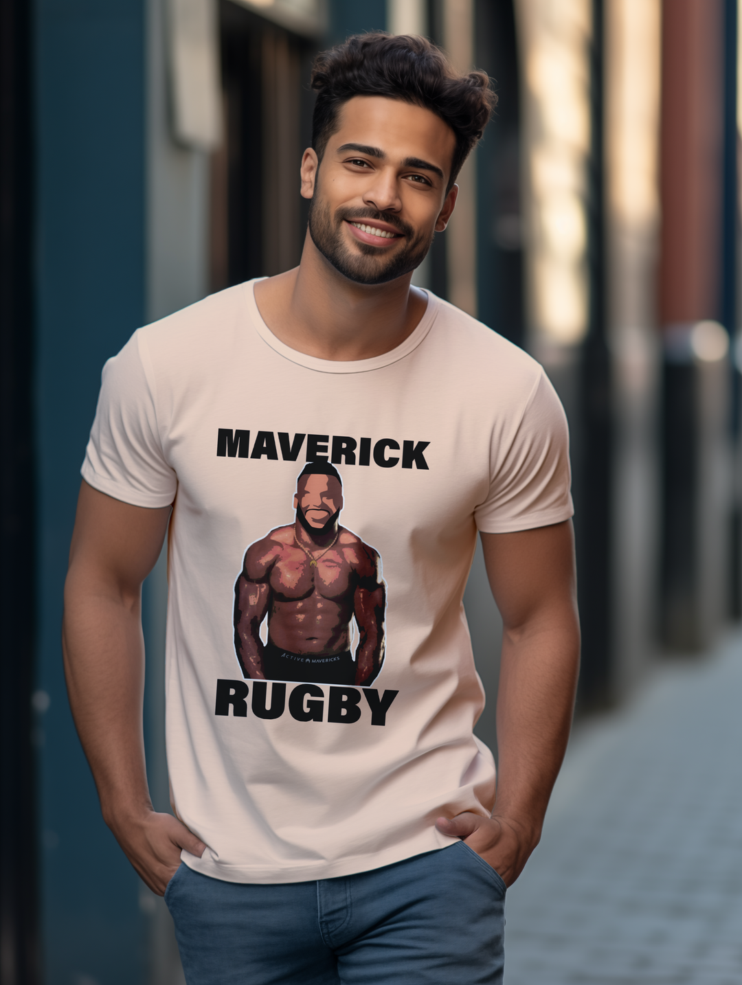 Mens Maverick Rugby tee