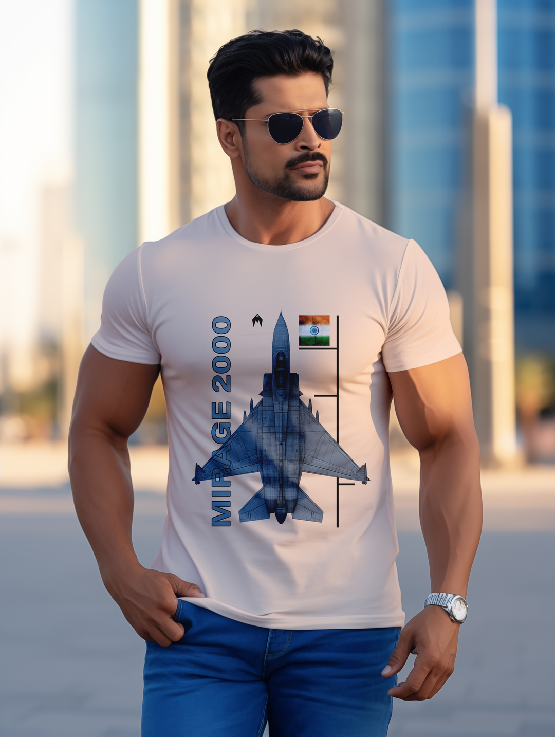 Mens  Mirage 2000 - The Pride of the Skies tee