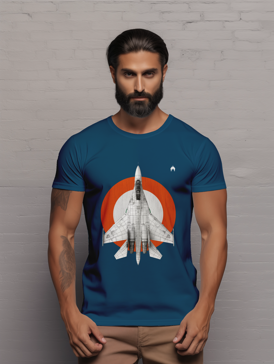 Mens  Sukhoi’s Supremacy – The IAF’s Formidable Falcon tee