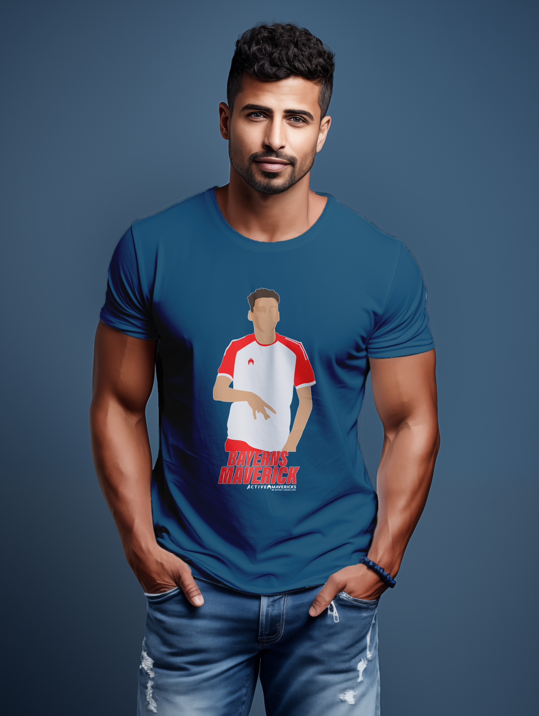 Men's Bayern's attacking midfielder tee