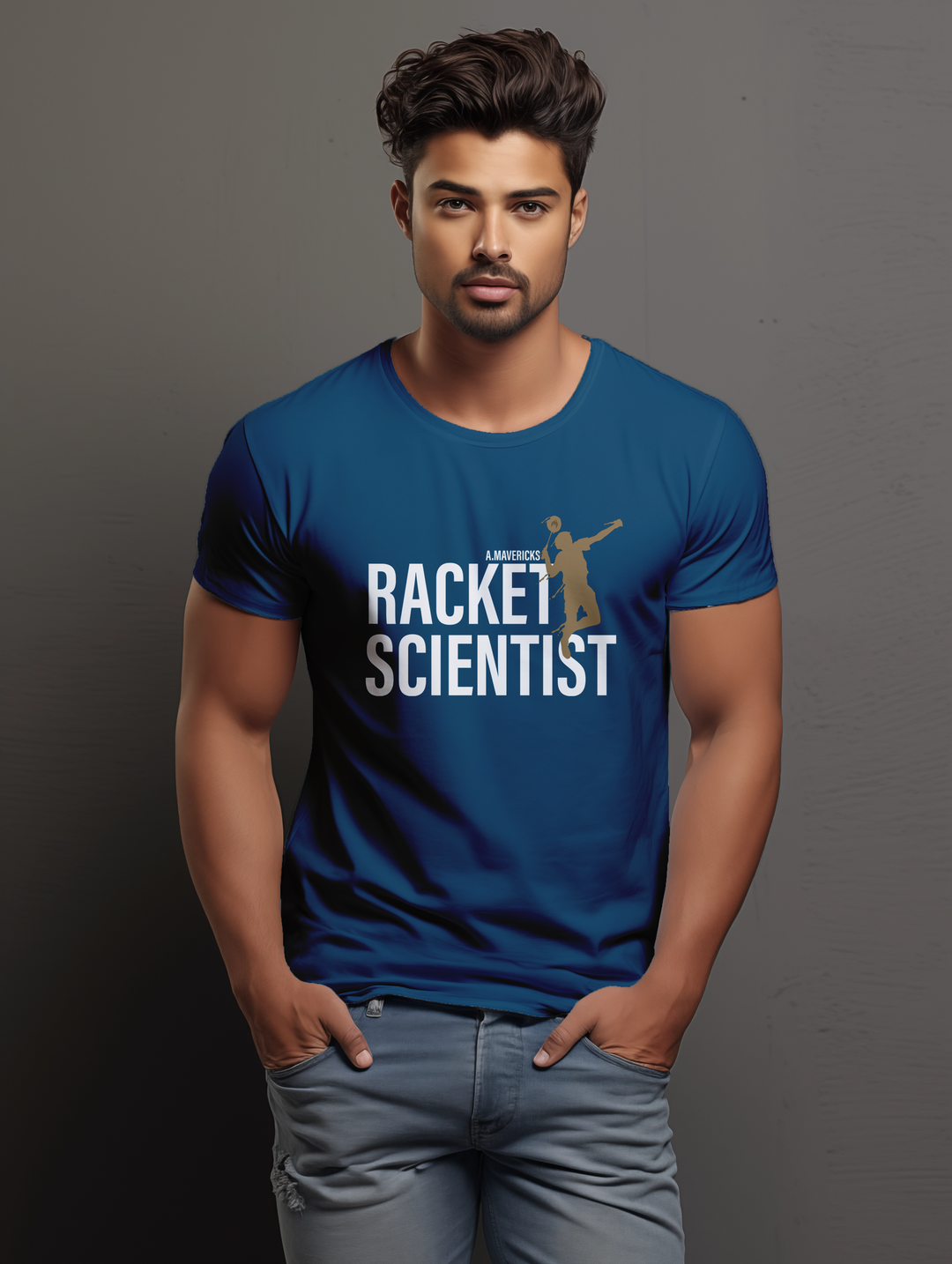 Men's Racket Scientist tee