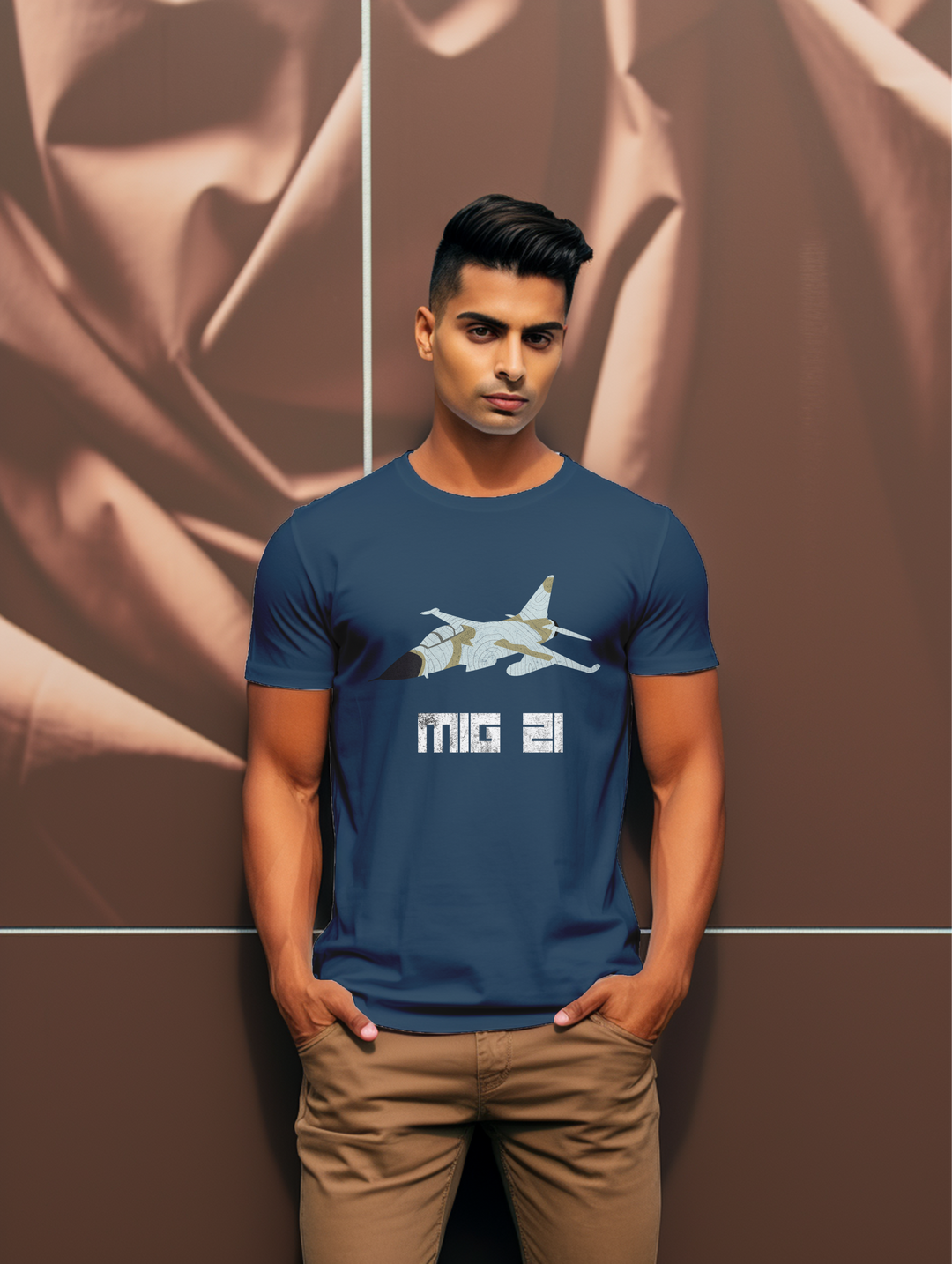 Men's MIG 21 Fighter Jet tee