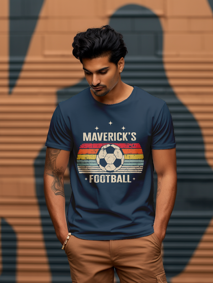 Men's Maverick's Football tee