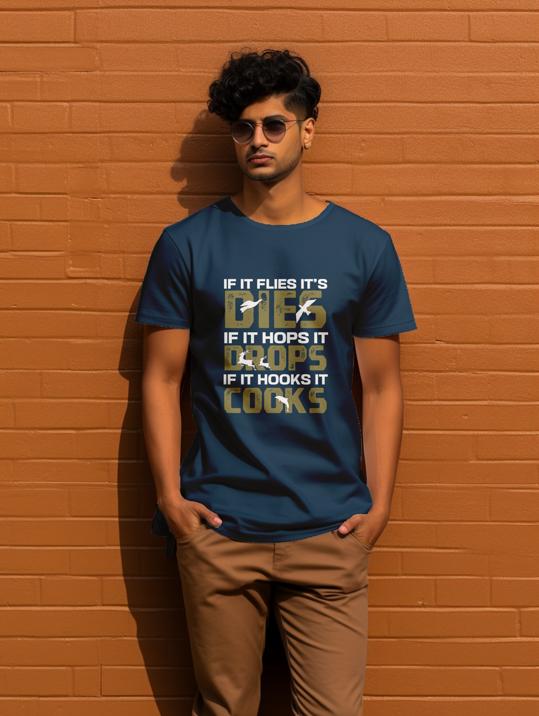 Men's Wildlife Wordplay  Tee