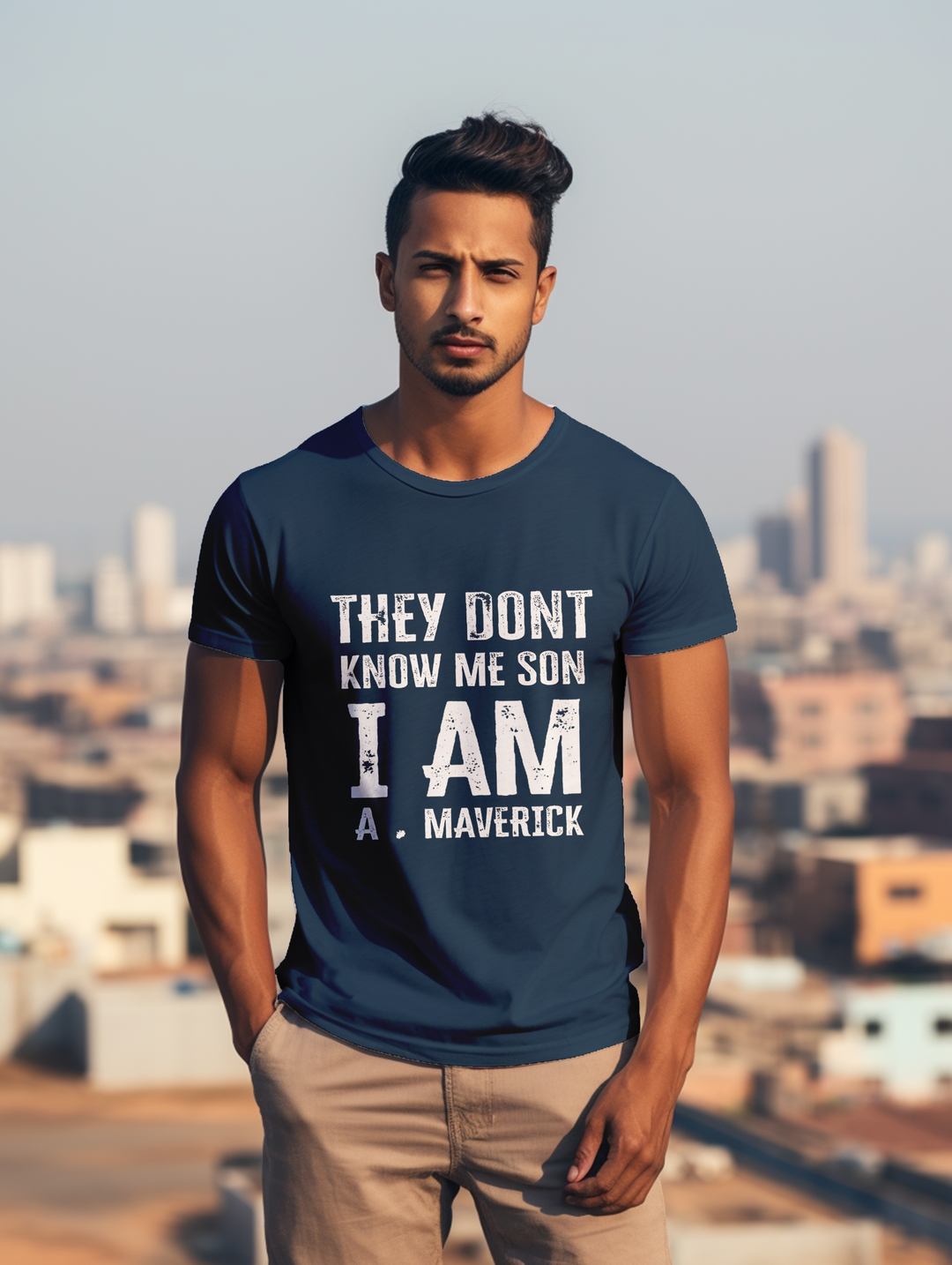 Men's They Don't know me Son tee