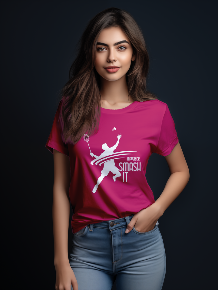 Women's Maverick Smash It tee