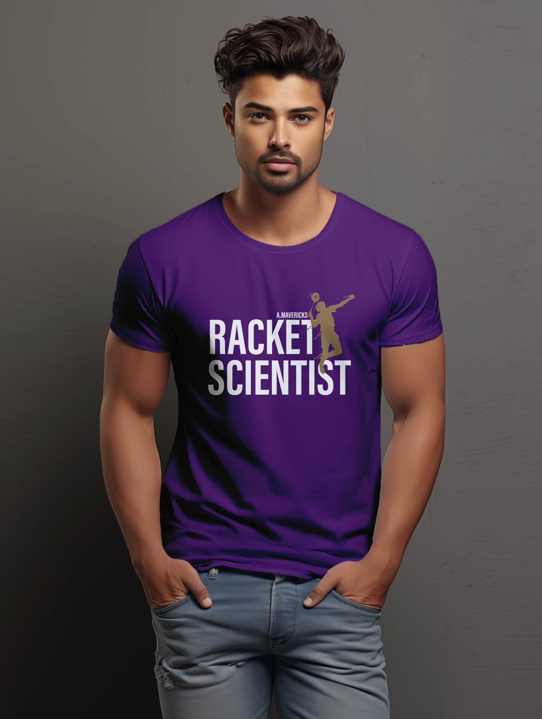 Men's Racket Scientist tee
