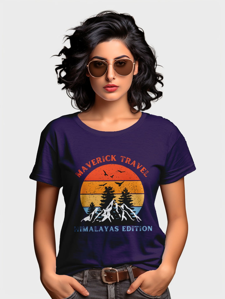 Women's Maverick Travel Himalayan Edition tee