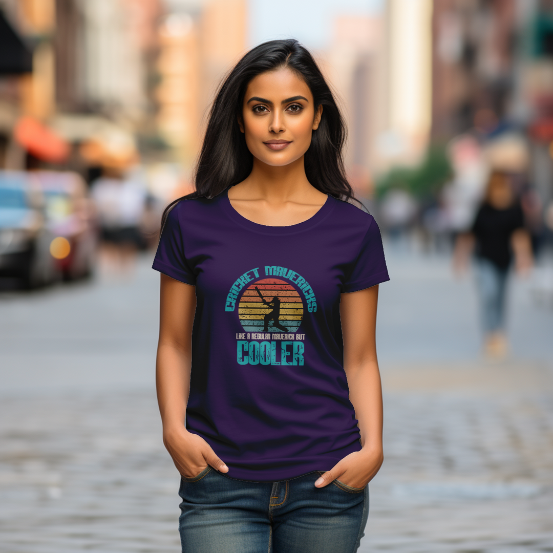 Women's Cricket Maverick tee