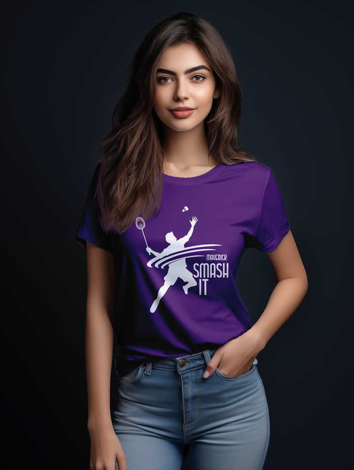 Women's Maverick Smash It tee