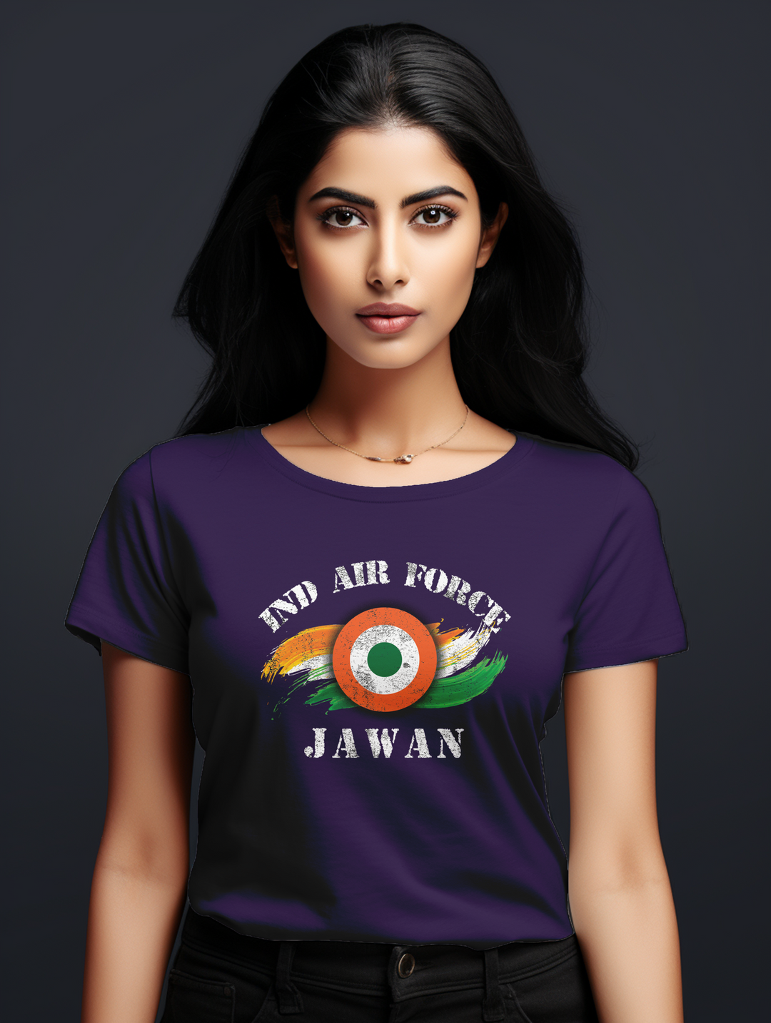 Women's IND Airforce Jawan tee