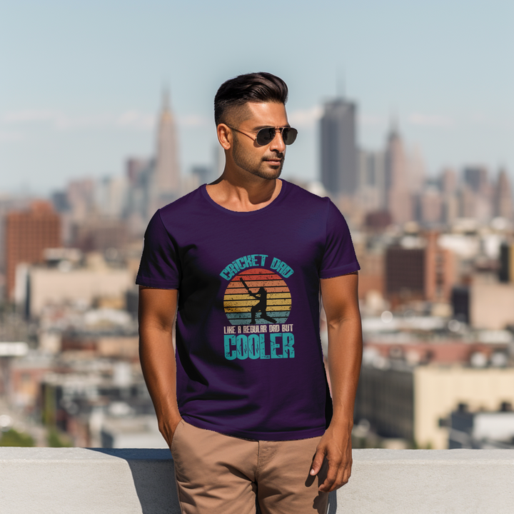 Men's Cricket Dad tee